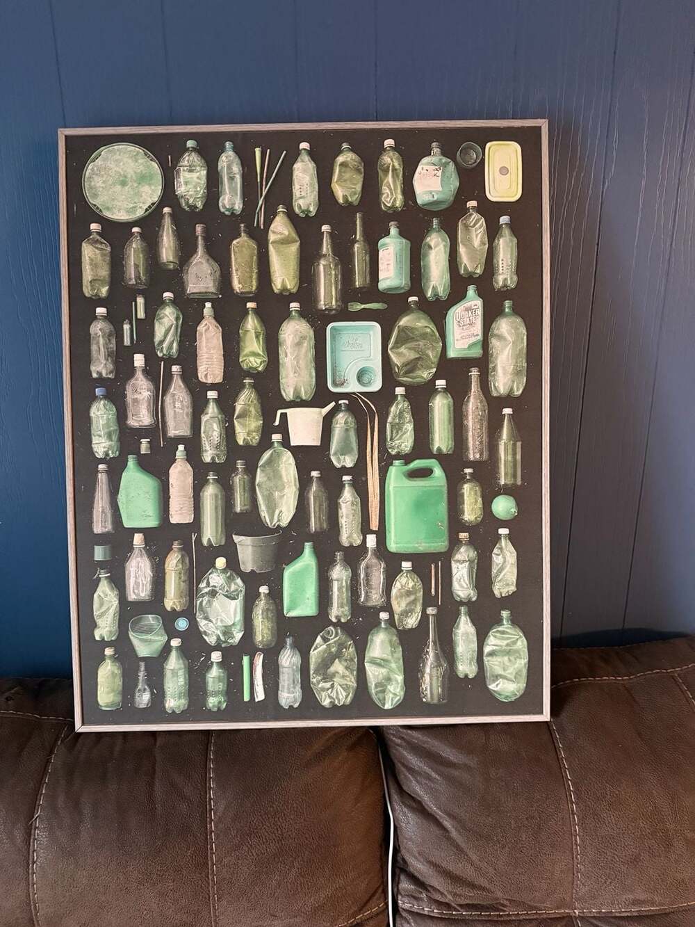 Stupell Industries Modern Plastic Waste Jetsam by Barry Rosenthal